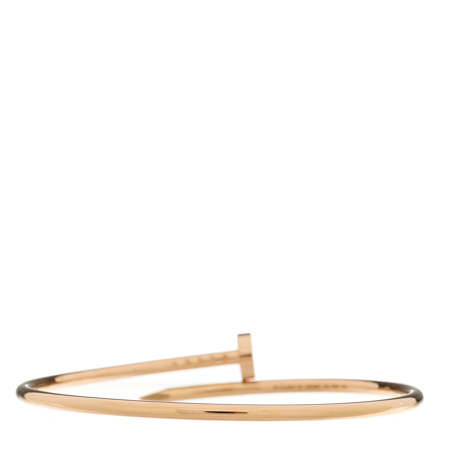 18K Pink Gold Small Juste Un Clou Bracelet 16