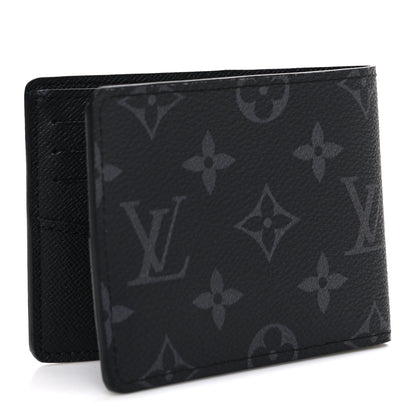 Louis Vuitton Monogram Eclipse Slender Wallet 3 of 7