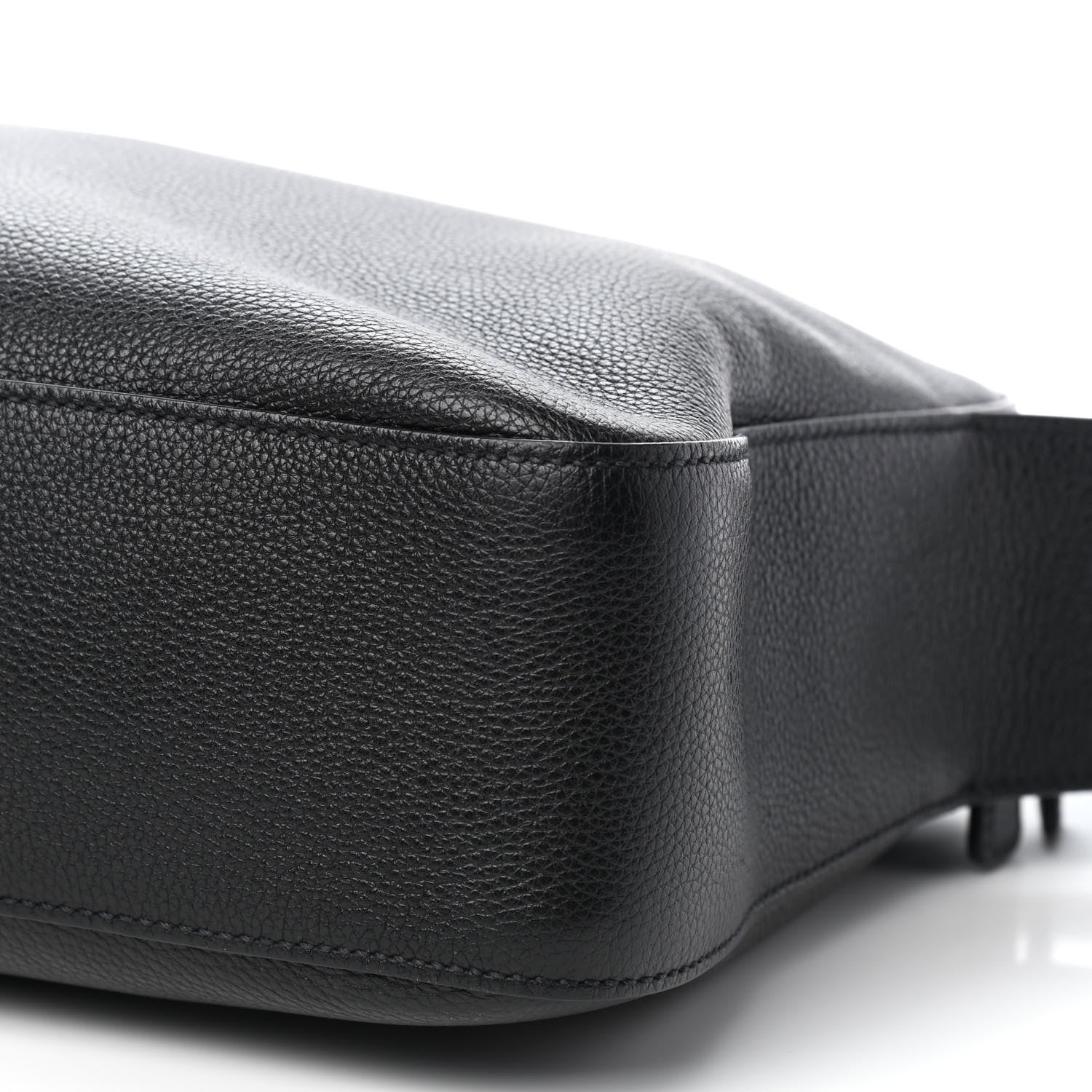 Prada Vitello Daino Shoulder Bag Black 8 of 8