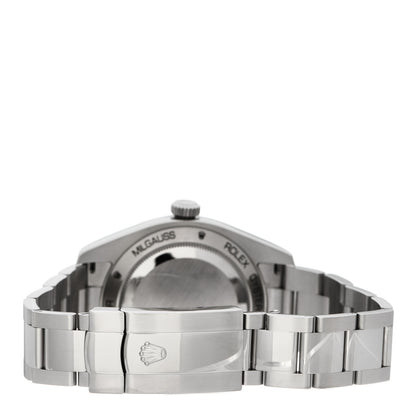 Rolex Stainless Steel 40mm Oyster Perpetual Milgauss Watch Bright Black 116400 3 of 5