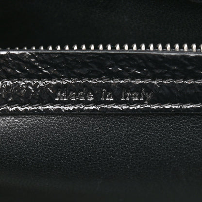 Celine Crinkled Patent Calfskin Medium Phantom Luggage Black 6 of 12