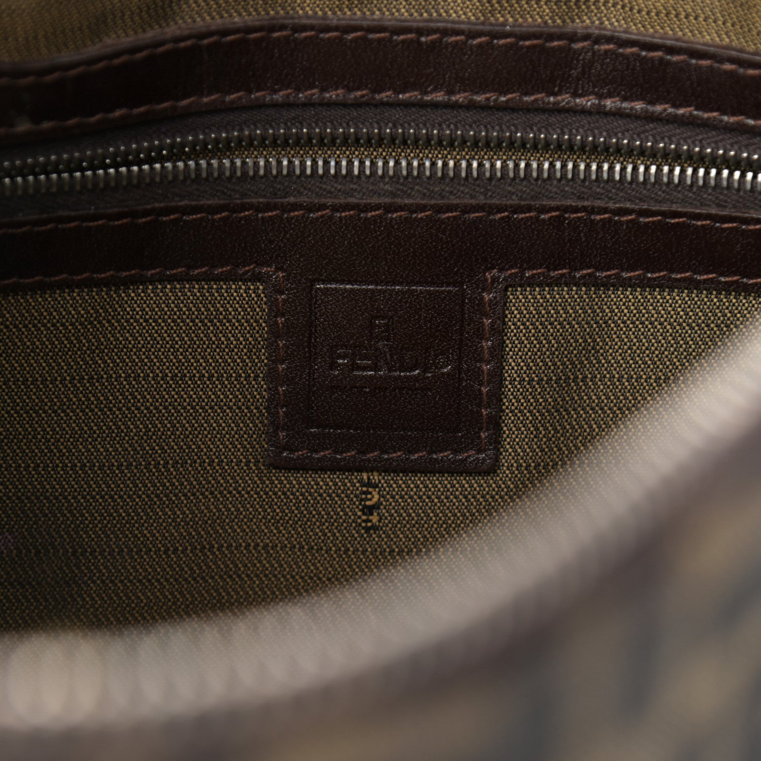 Fendi Zucca Shoulder Bag Tobacco 6 of 15