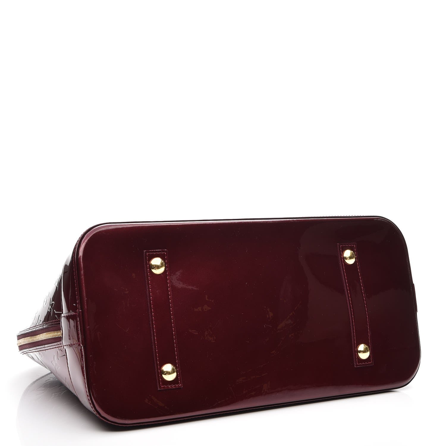 Louis Vuitton Vernis Alma GM Rouge Fauviste 4 of 7