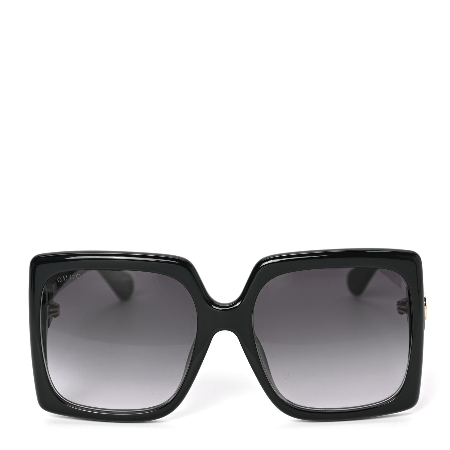 Acetate Square Frame Sunglasses GG0876S Black