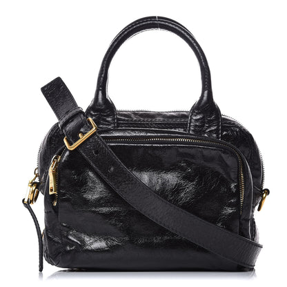 Prada Vitello Shine Tote Black 1 of 7