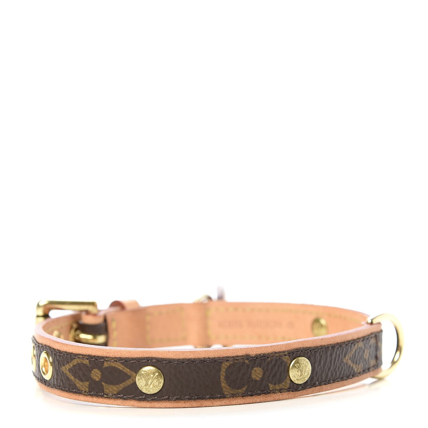 Monogram Baxter Dog Collar PM