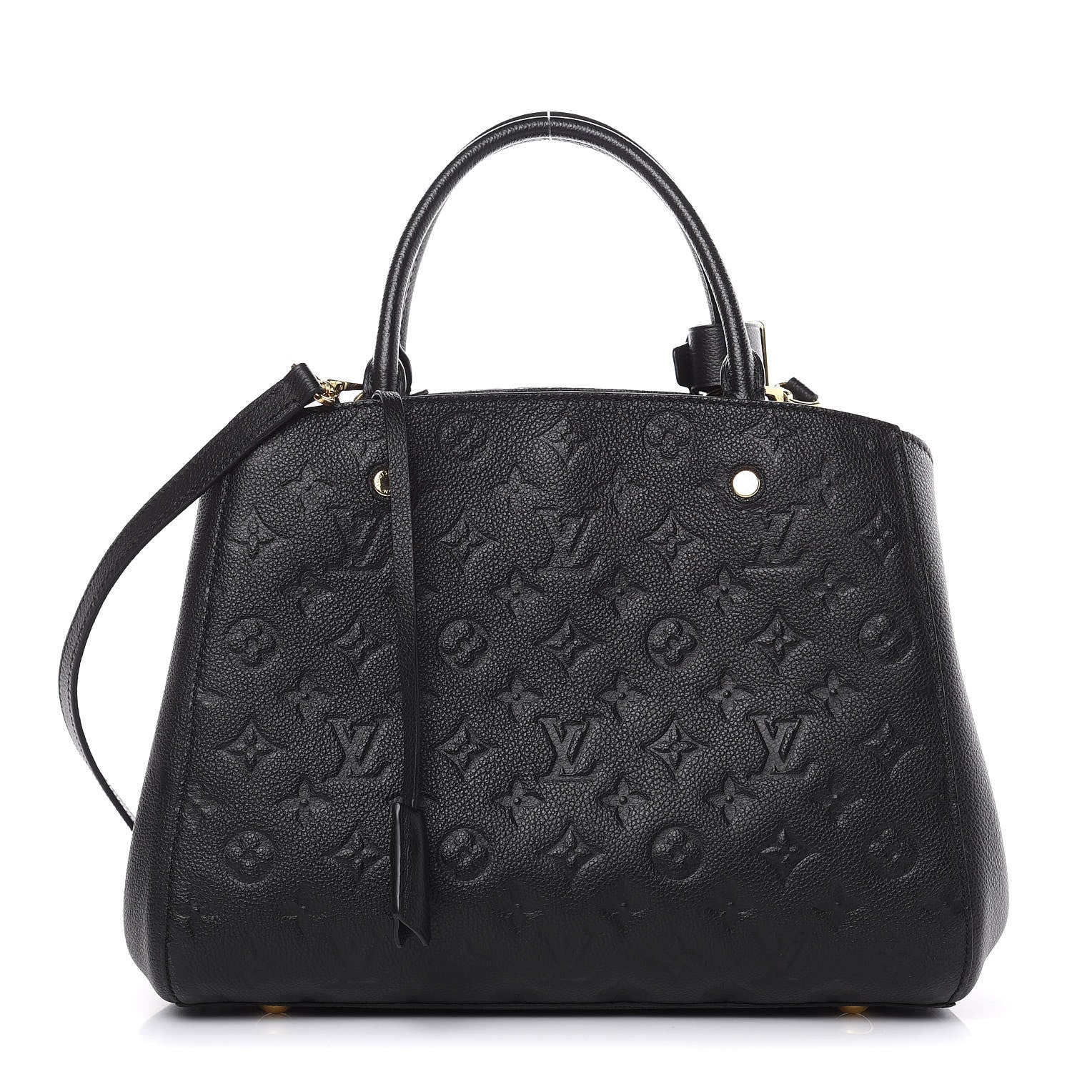 Louis Vuitton Empreinte Montaigne MM Black 1 of 9