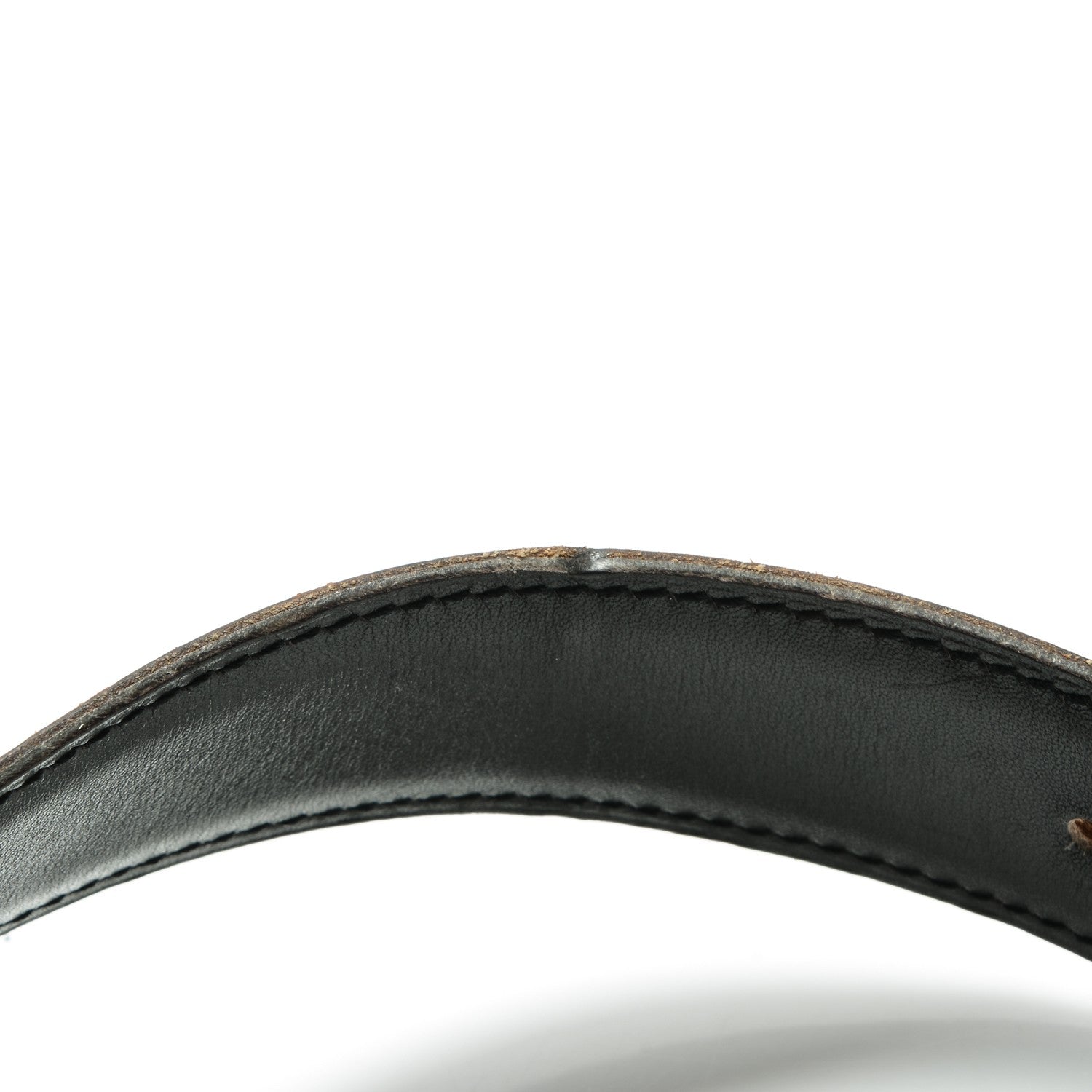 Hermes Epsom Box 32mm Belt Strap 78 Gold Black 6 of 8