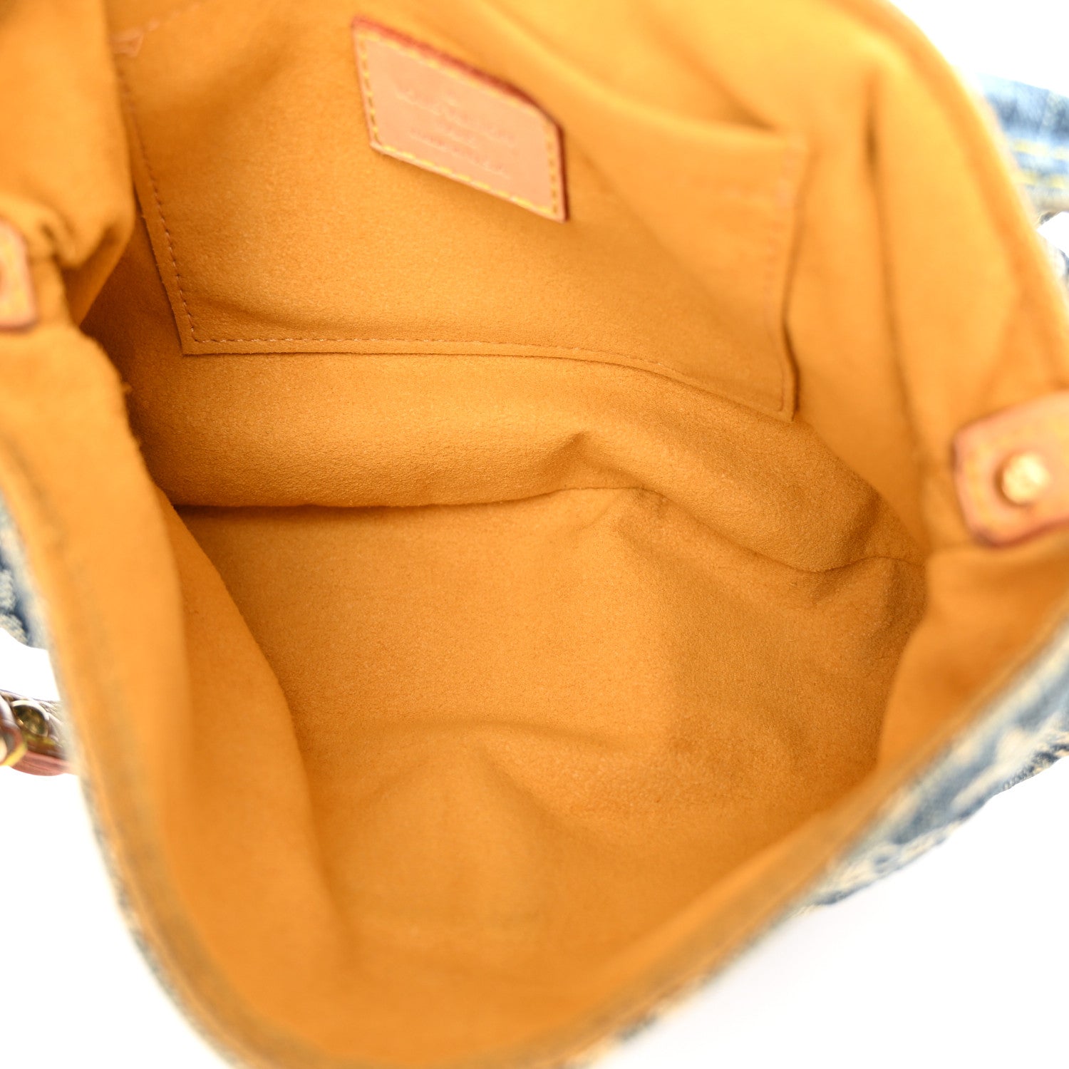 Louis Vuitton Monogram Denim Mini Pleaty Blue 5 of 12