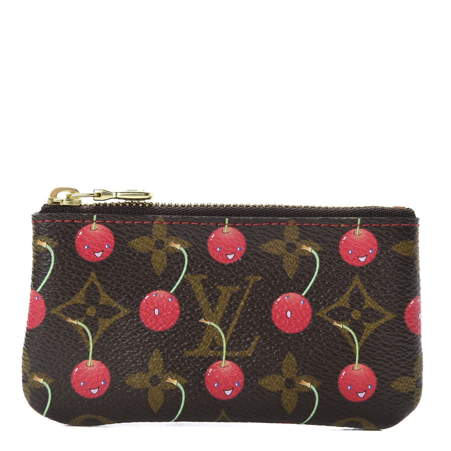 Louis Vuitton Monogram Cerises Key Pouch 2 of 9