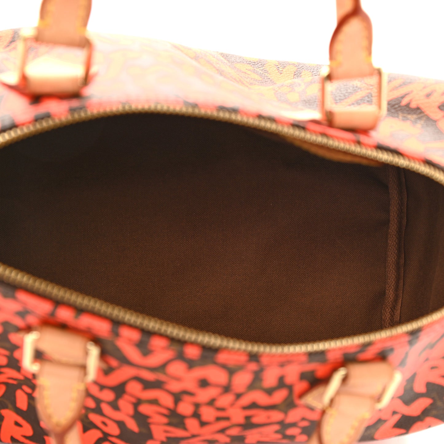 Monogram Graffiti Speedy 30 Orange