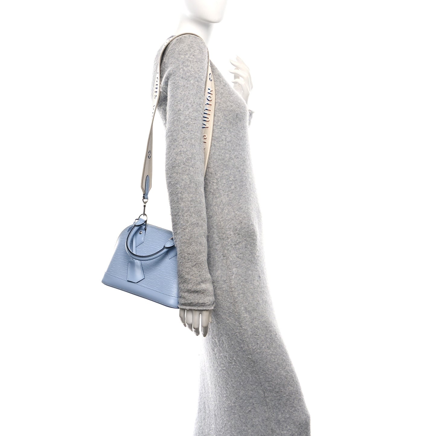 Epi Jacquard Alma BB Bleu Nuage