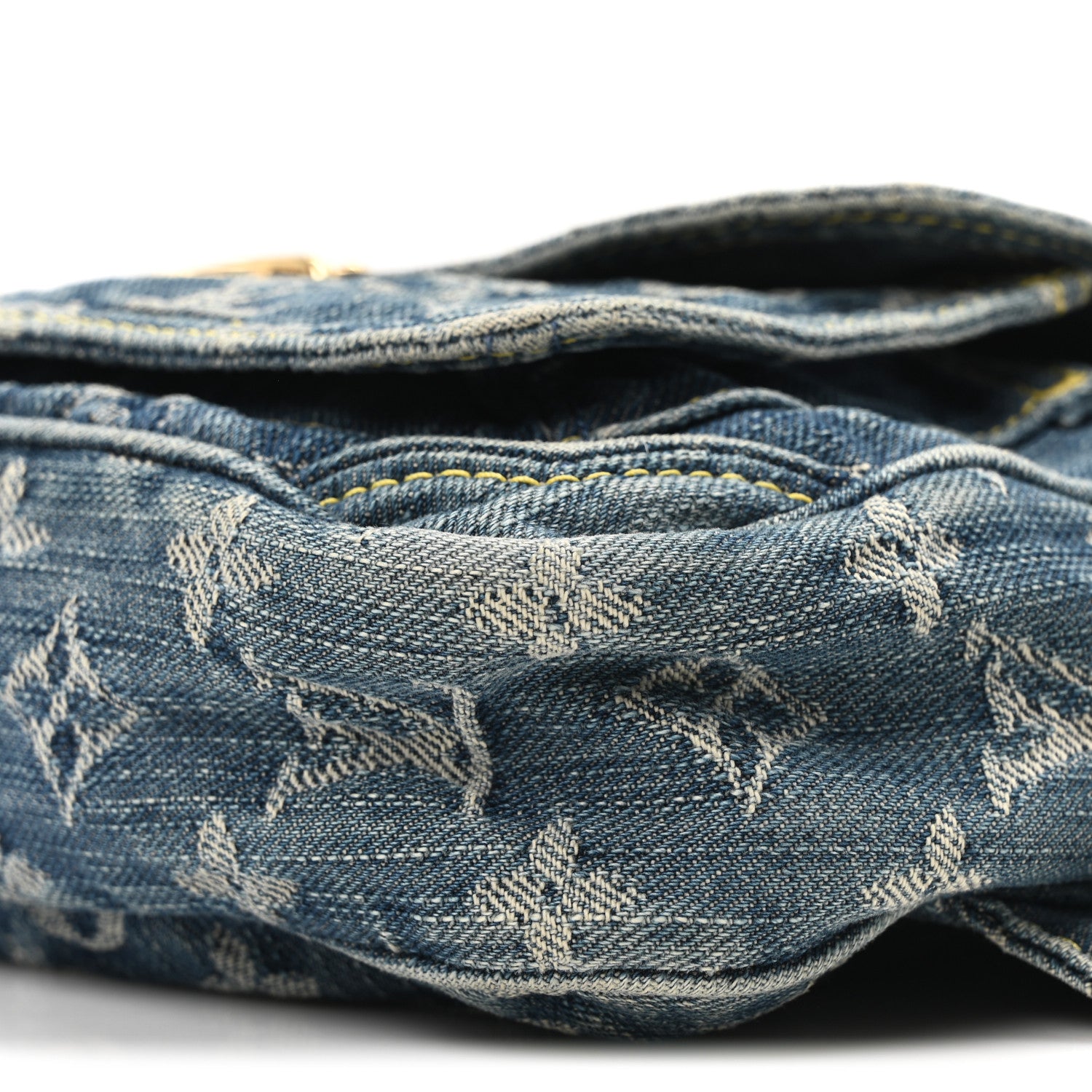 Louis Vuitton Monogram Denim Bum Bag Blue 9 of 9