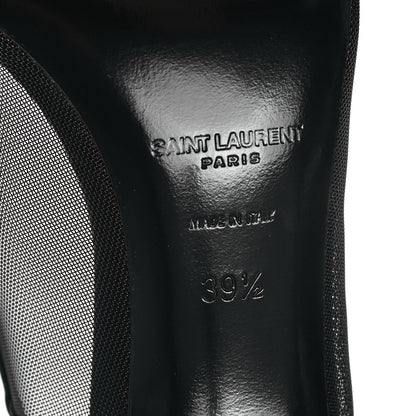 Saint Laurent Mesh 105 Anja Pumps 39.5 Black 6 of 7