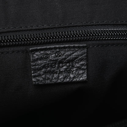 Gucci Nylon Monogram Travel Hobo Black 5 of 6