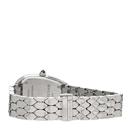 Bulgari Stainless Steel Diamond Bezel 25mm Serpenti Seduttori Quartz Watch 3 of 5