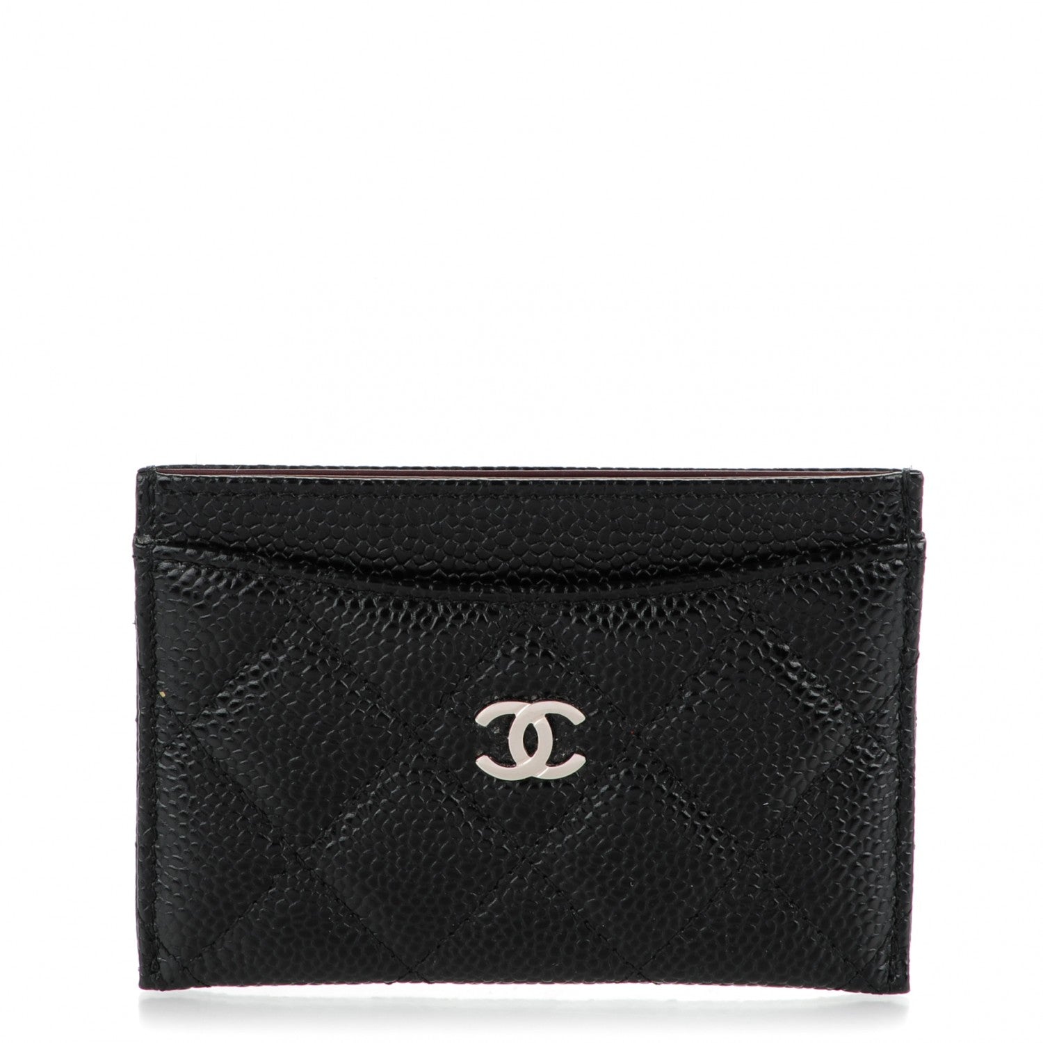 Chanel Caviar Quilted Card Holder Black 1 of 8