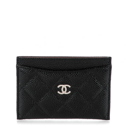 Chanel Caviar Quilted Card Holder Black 1 of 8