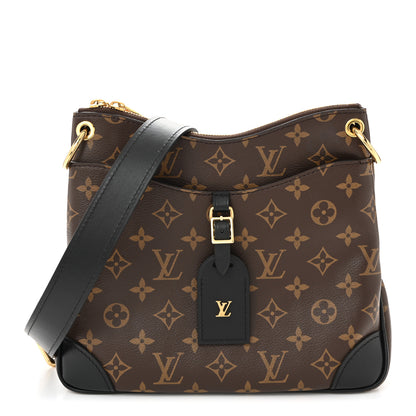 Louis Vuitton Monogram Odeon PM Black 1 of 9