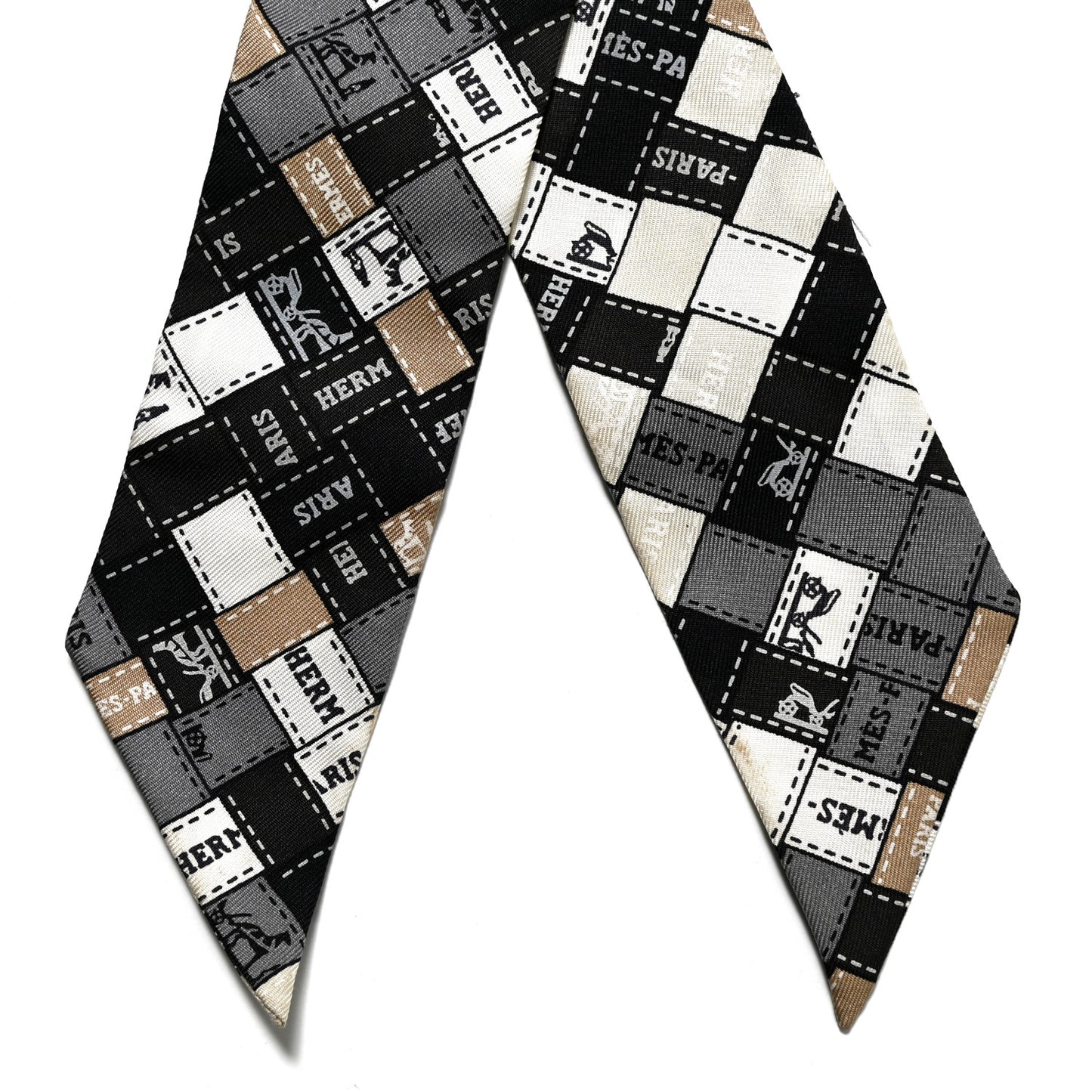 Silk Bolduc Au Carre Twilly