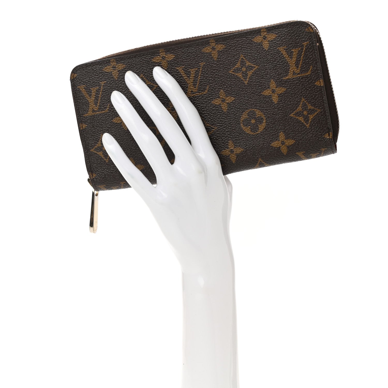 Louis Vuitton Monogram Zippy Wallet Coquelicot 2 of 8