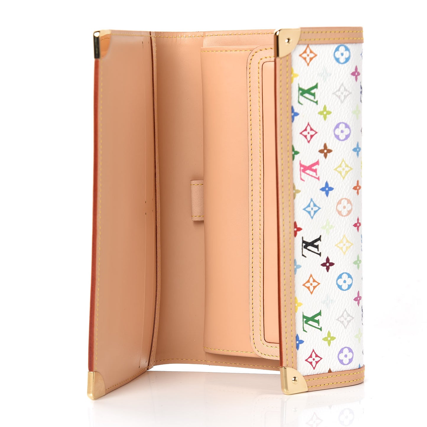 Monogram Multicolor Porte Tresor International Wallet White