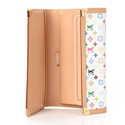 Louis Vuitton Monogram Multicolor Porte Tresor International Wallet White 5 of 8