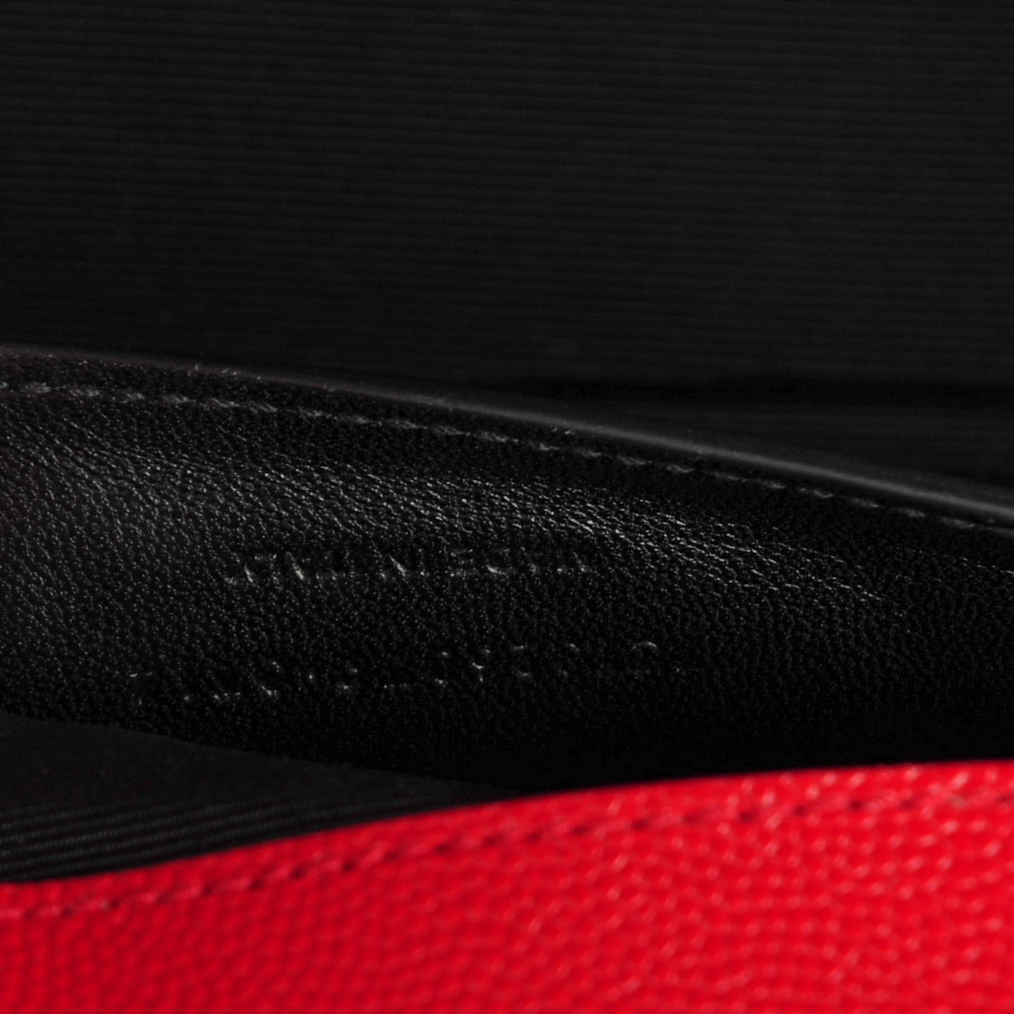 Grain De Poudre Cassandre Clutch Red