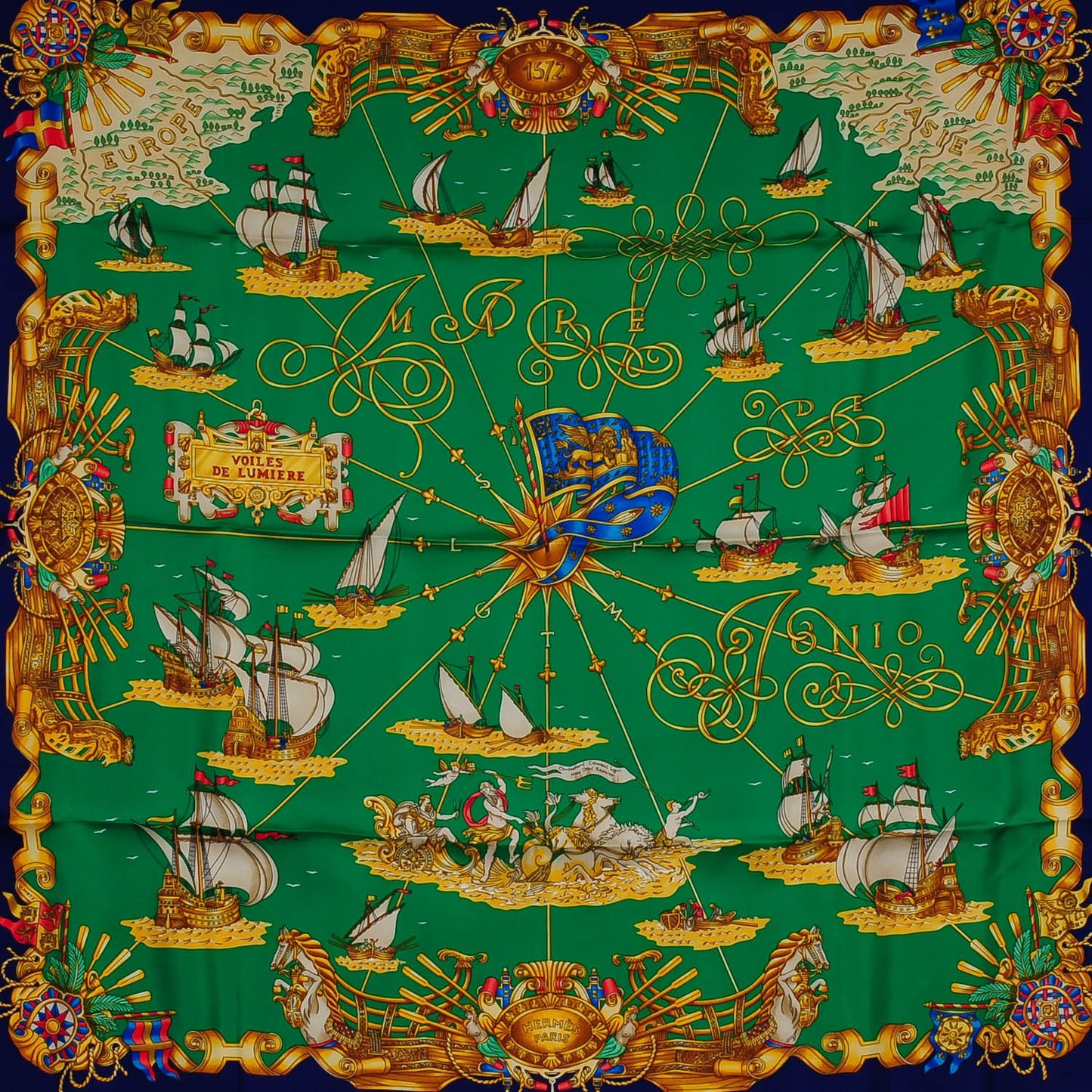 Silk Voiles De Lumiere Scarf 90