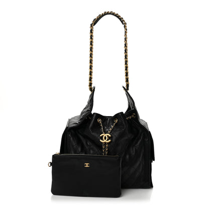 Chanel Caviar Quilted Medium Chanel 25 Handbag Black 3 of 13