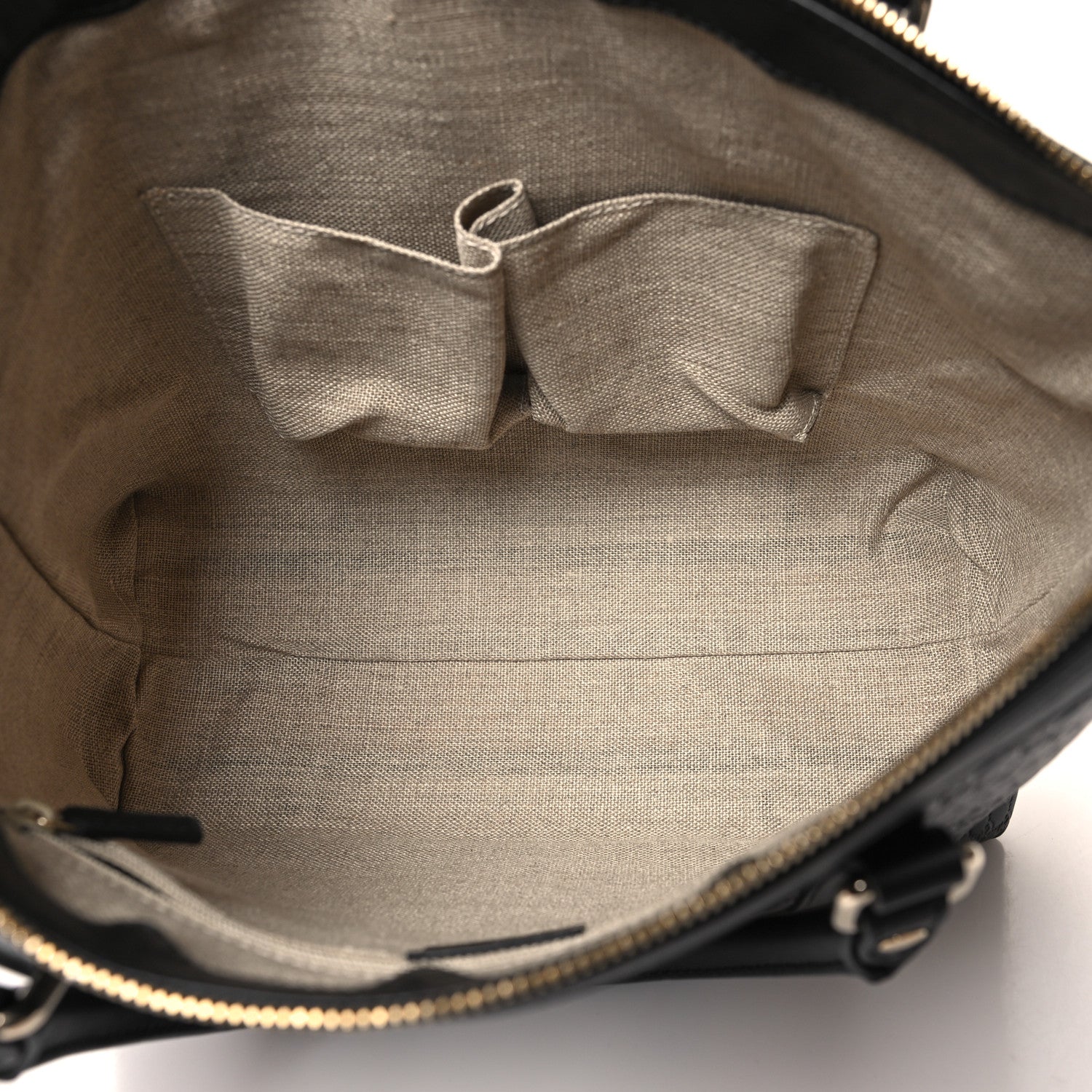 Gucci Soft Microguccissima Small Zippered Satchel Black 5 of 10