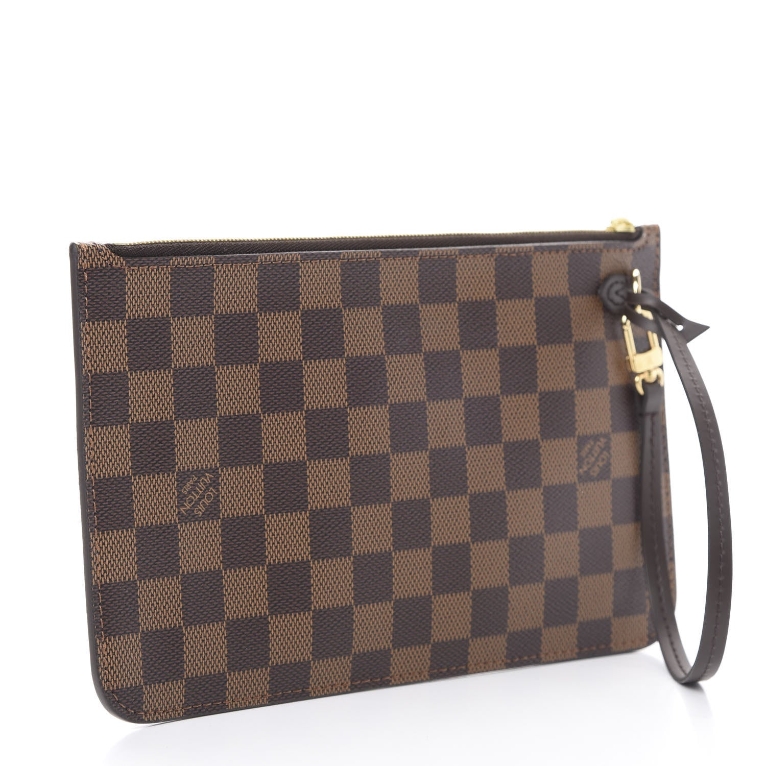 Louis Vuitton Damier Ebene Neverfull MM GM Pochette 2 of 7