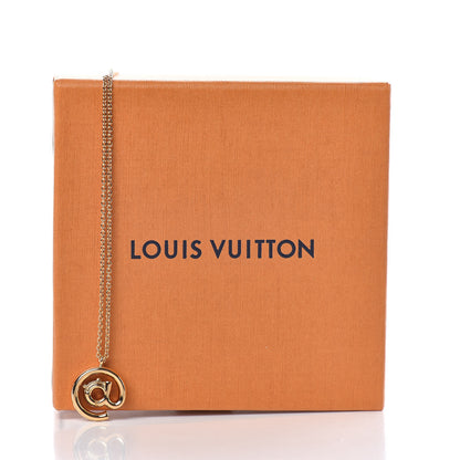 Louis Vuitton LV And Me AT Necklace Gold 7 of 7