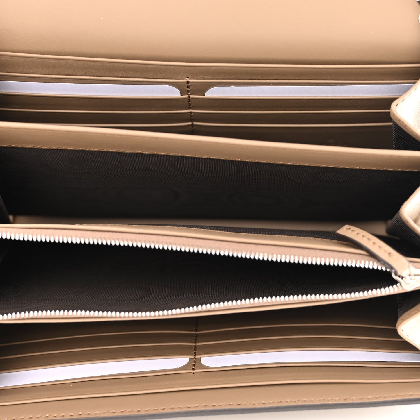 GG Supreme Monogram Mini Dionysus Chain Wallet Beige Taupe