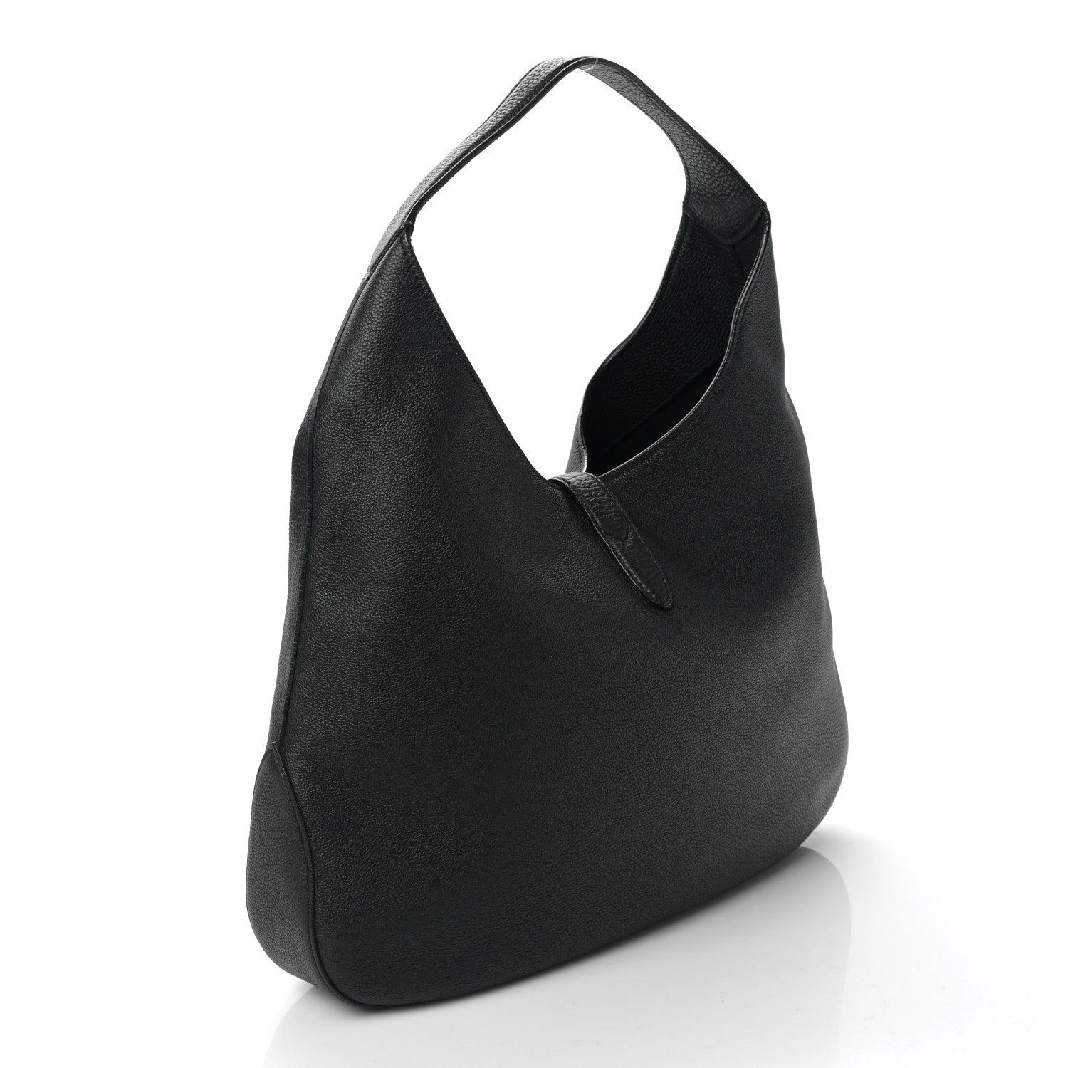 Gucci Soft Grained Calfskin Large Jackie Hobo Black 4 of 10