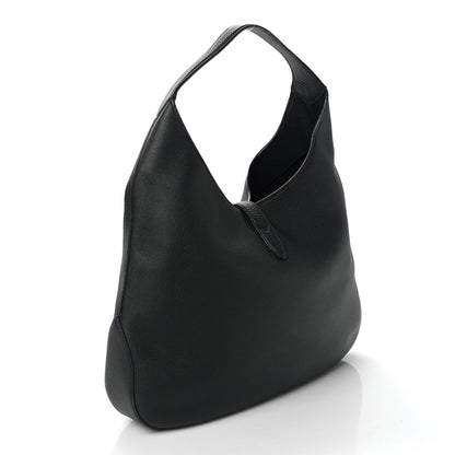 Gucci Soft Grained Calfskin Large Jackie Hobo Black 4 of 10
