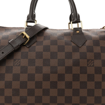 Louis Vuitton Damier Ebene Speedy Bandouliere 35 8 of 15