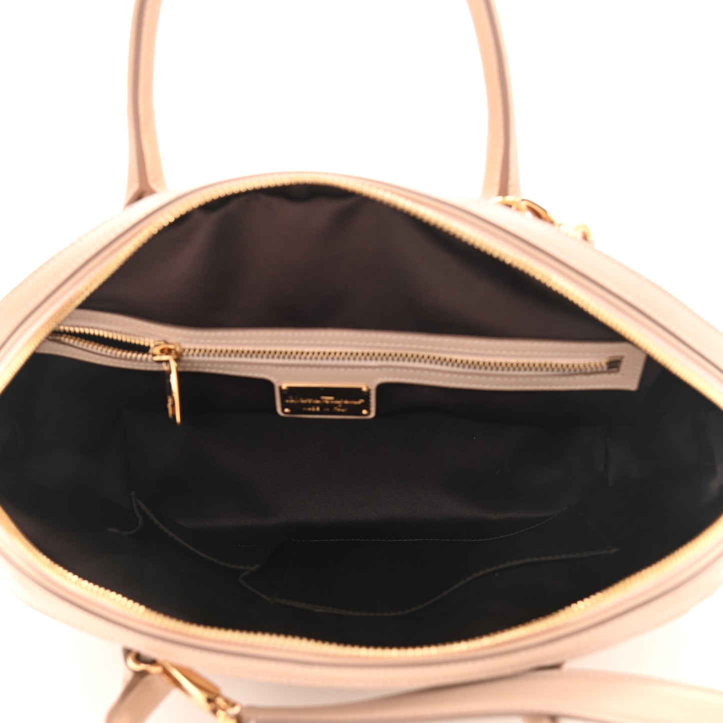 Calfskin Fiamma Bag New Bisque