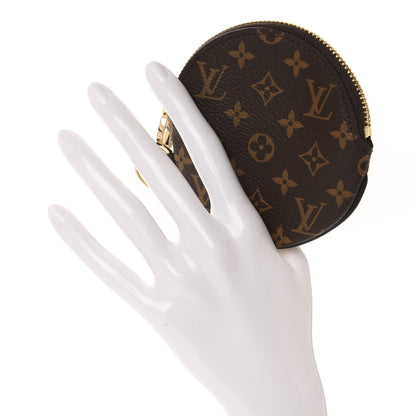 Louis Vuitton Mini Monogram Trio Pouch Round Coin Purse 2 of 8
