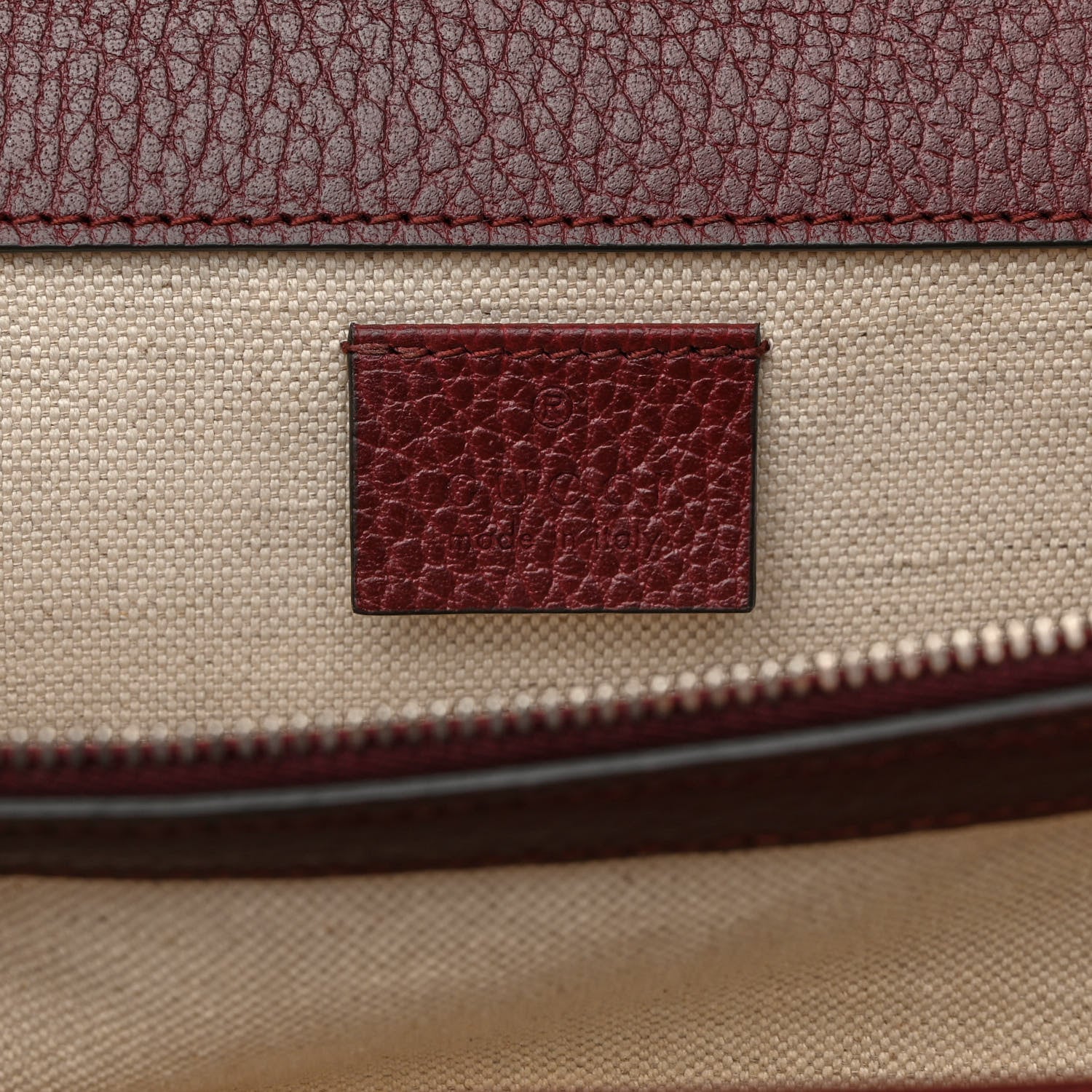 Gucci Dollar Calfskin Crystal Small Dionysus Shoulder Bag Vintage Bordeaux 6 of 13