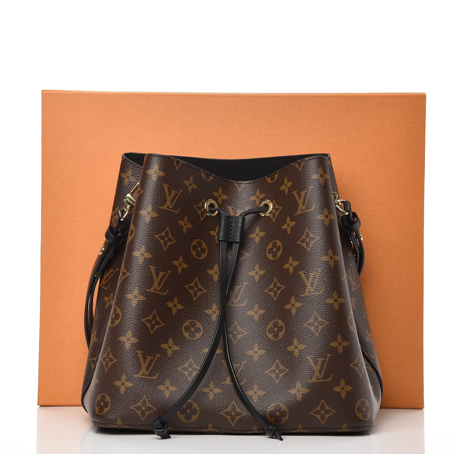 Louis Vuitton Monogram Neonoe MM Black 10 of 10