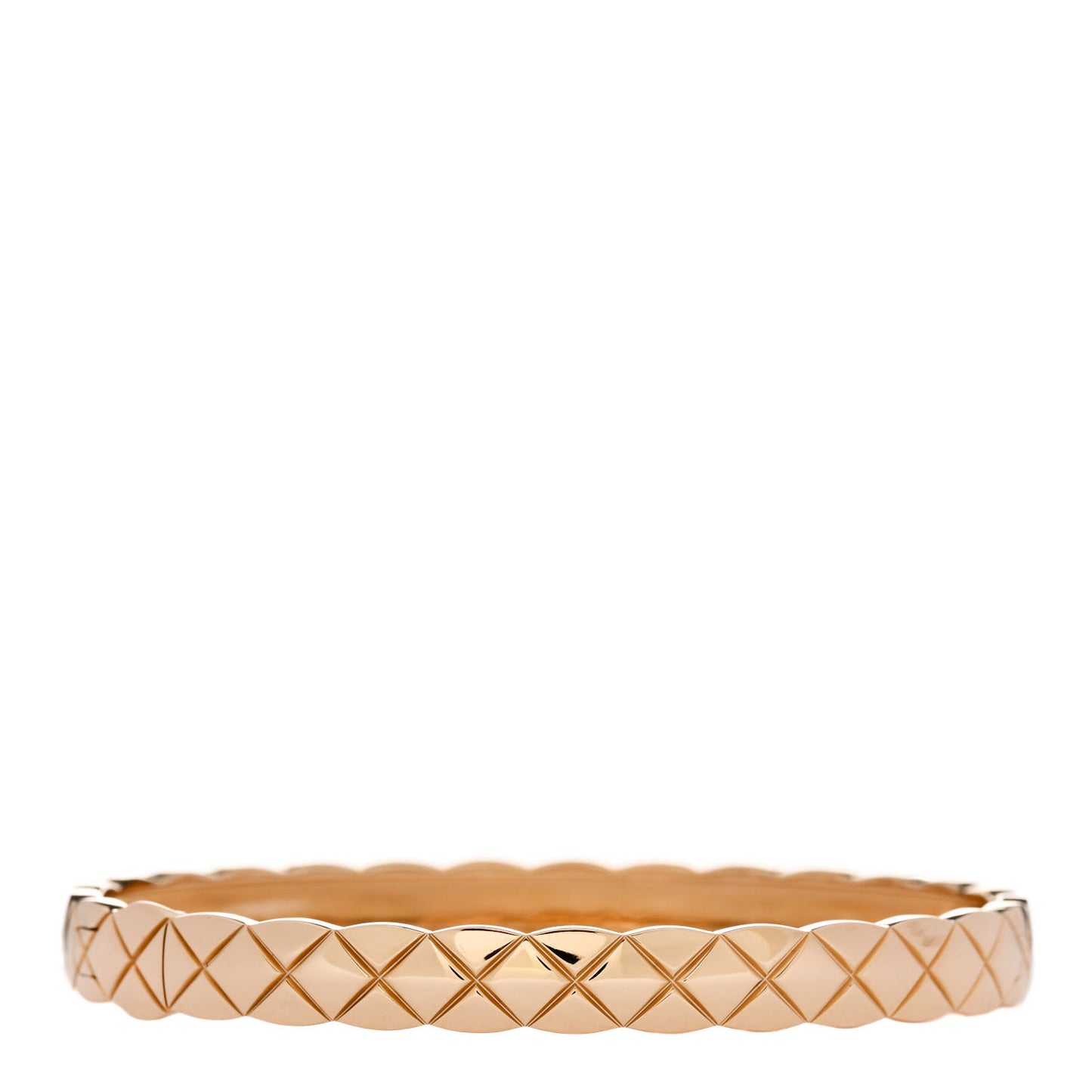 18K Yellow Gold Coco Crush Bangle Bracelet M