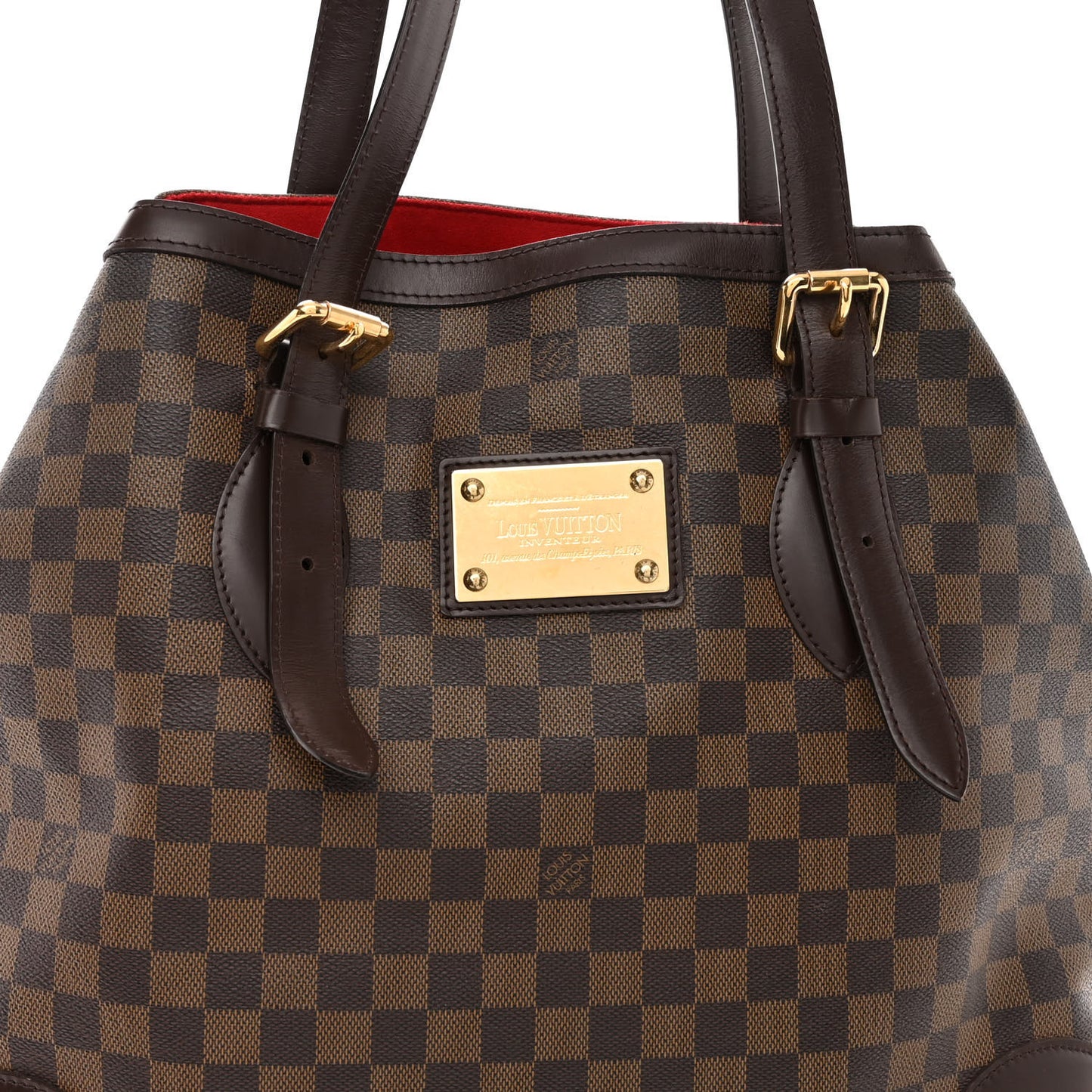 LOUIS VUITTON Damier Ebene Hampstead GM
