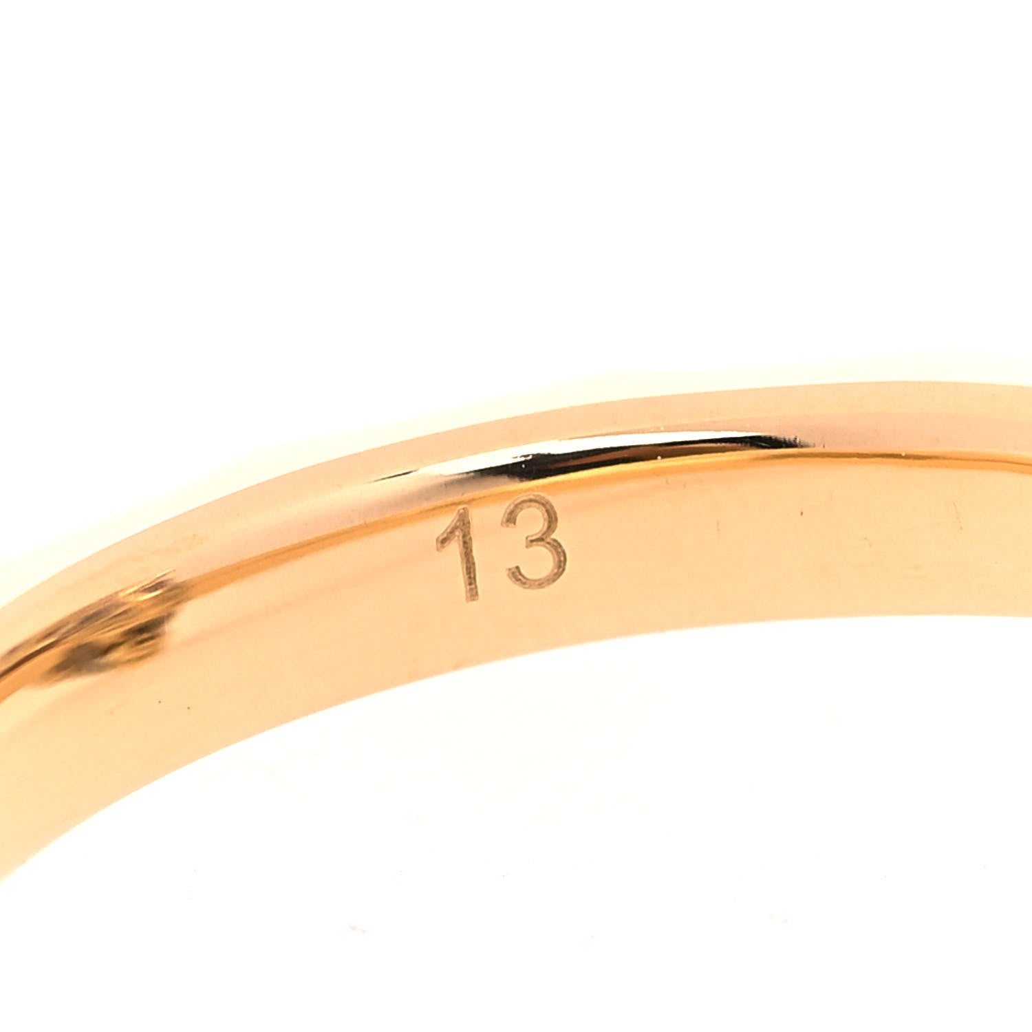 Gucci 18K Yellow Gold Citrine Diamond Le Marché Des Merveilles Feline Ring 53 6.5 7 of 7