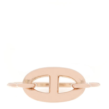 Hermes 18K Rose Gold PM Ronde Ring  53 6.25 1 of 4