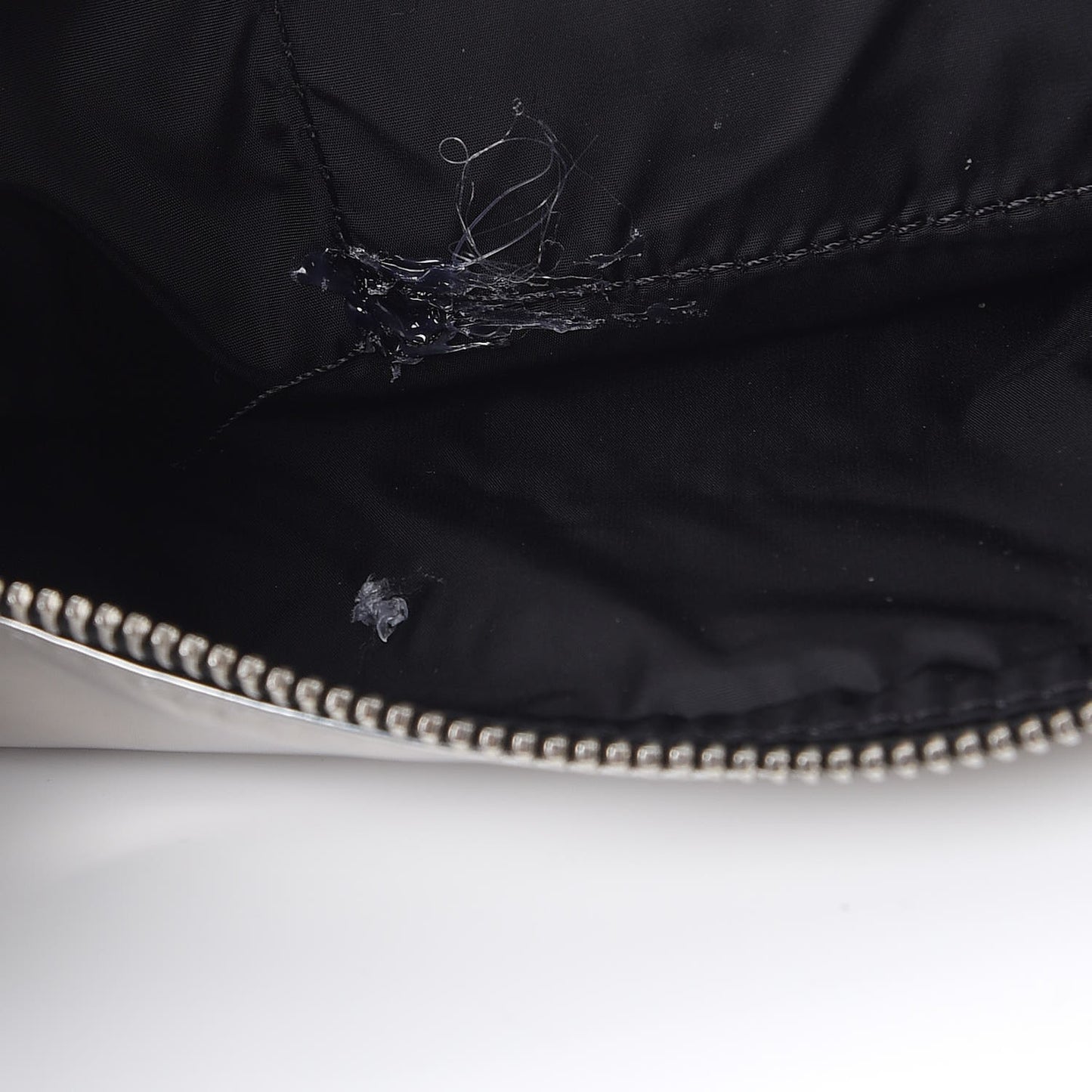 Mirror Mini Attica Chain Fanny Pack Belt Bag Silver