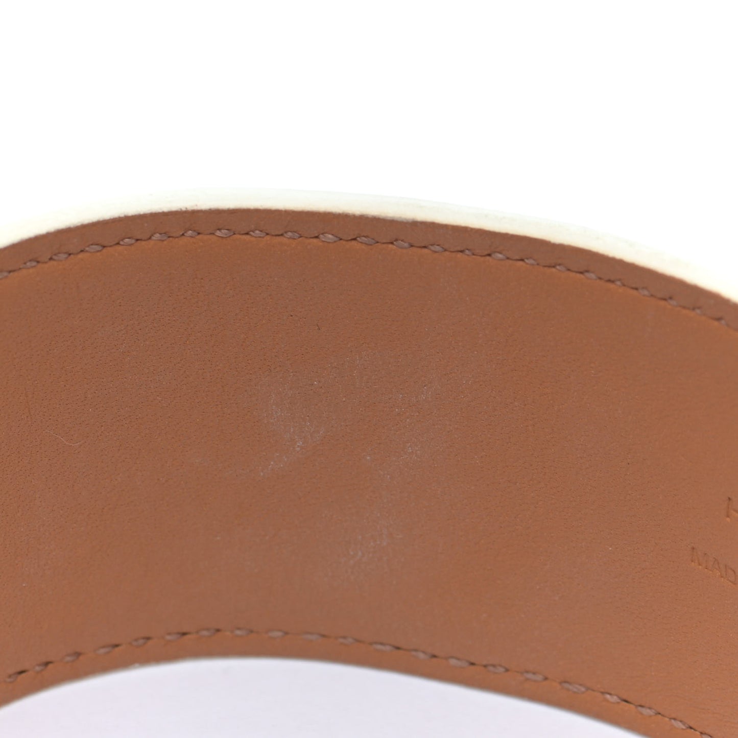 Epsom Collier de Chien CDC Bracelet S White