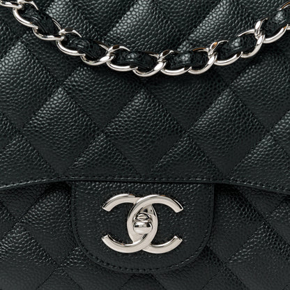 Chanel Caviar Quilted Maxi Double Flap Black 8 of 10