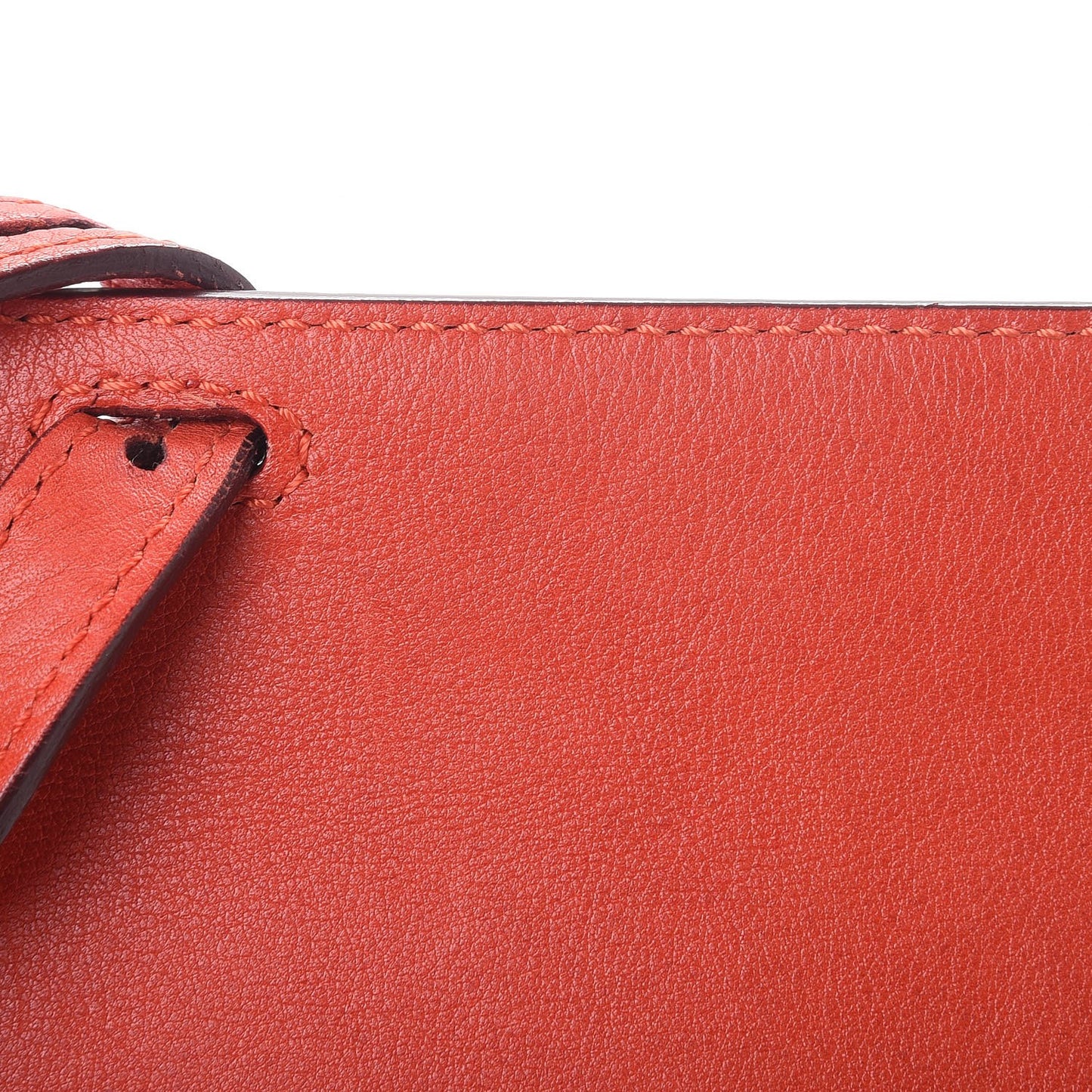 Calfskin Mini Georgia Crossbody Bag Paprika Red