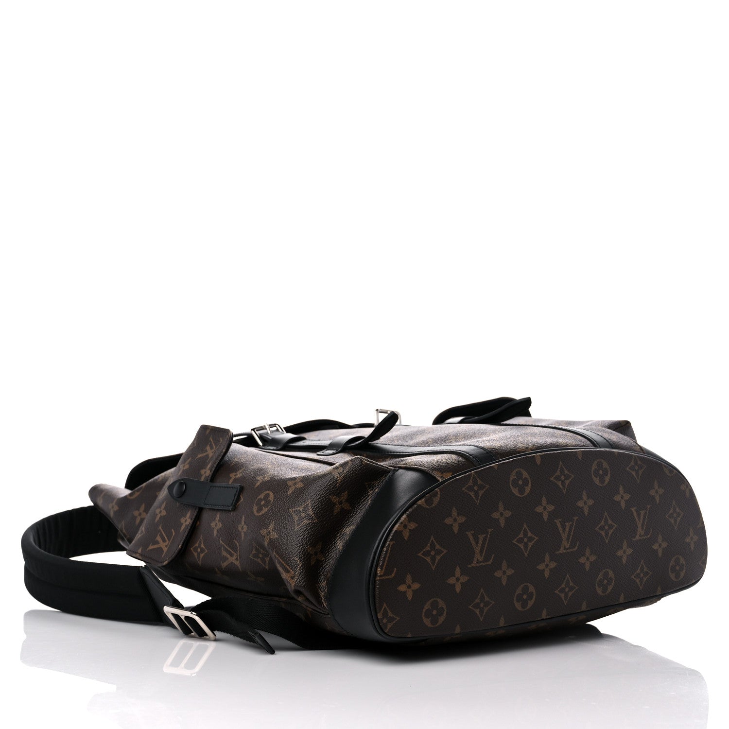 Louis Vuitton Monogram Macassar Christopher PM Backpack 4 of 11